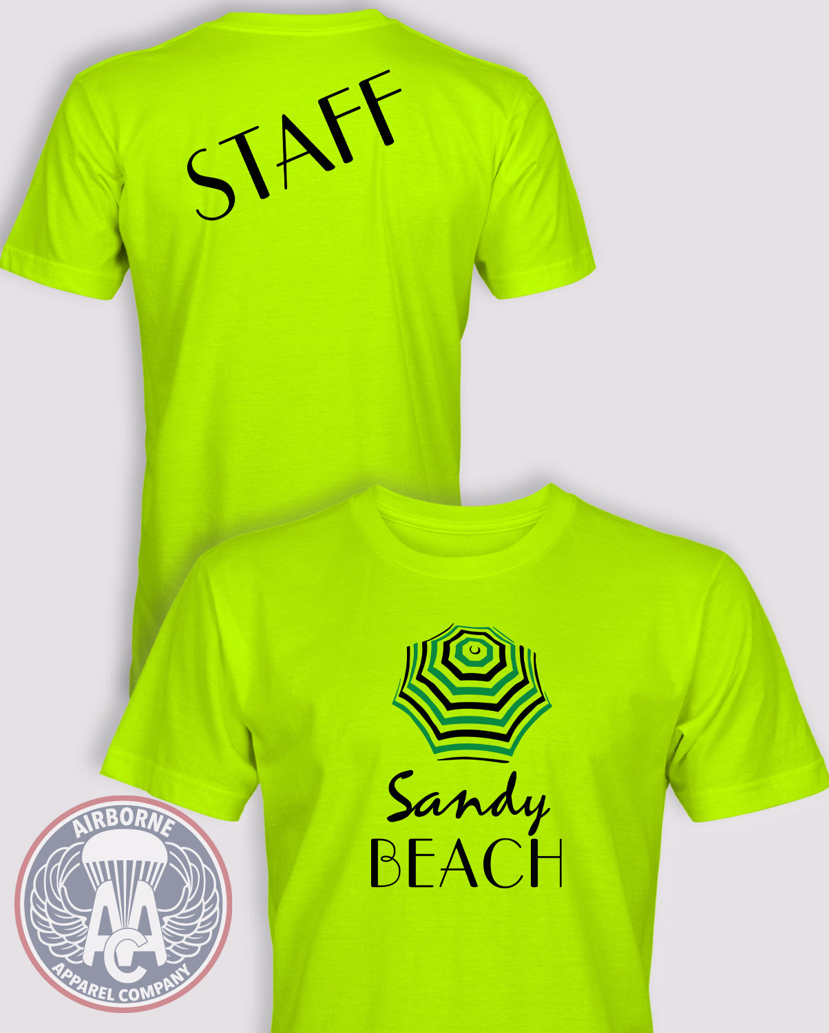 Sandy Beach Staff Shirts