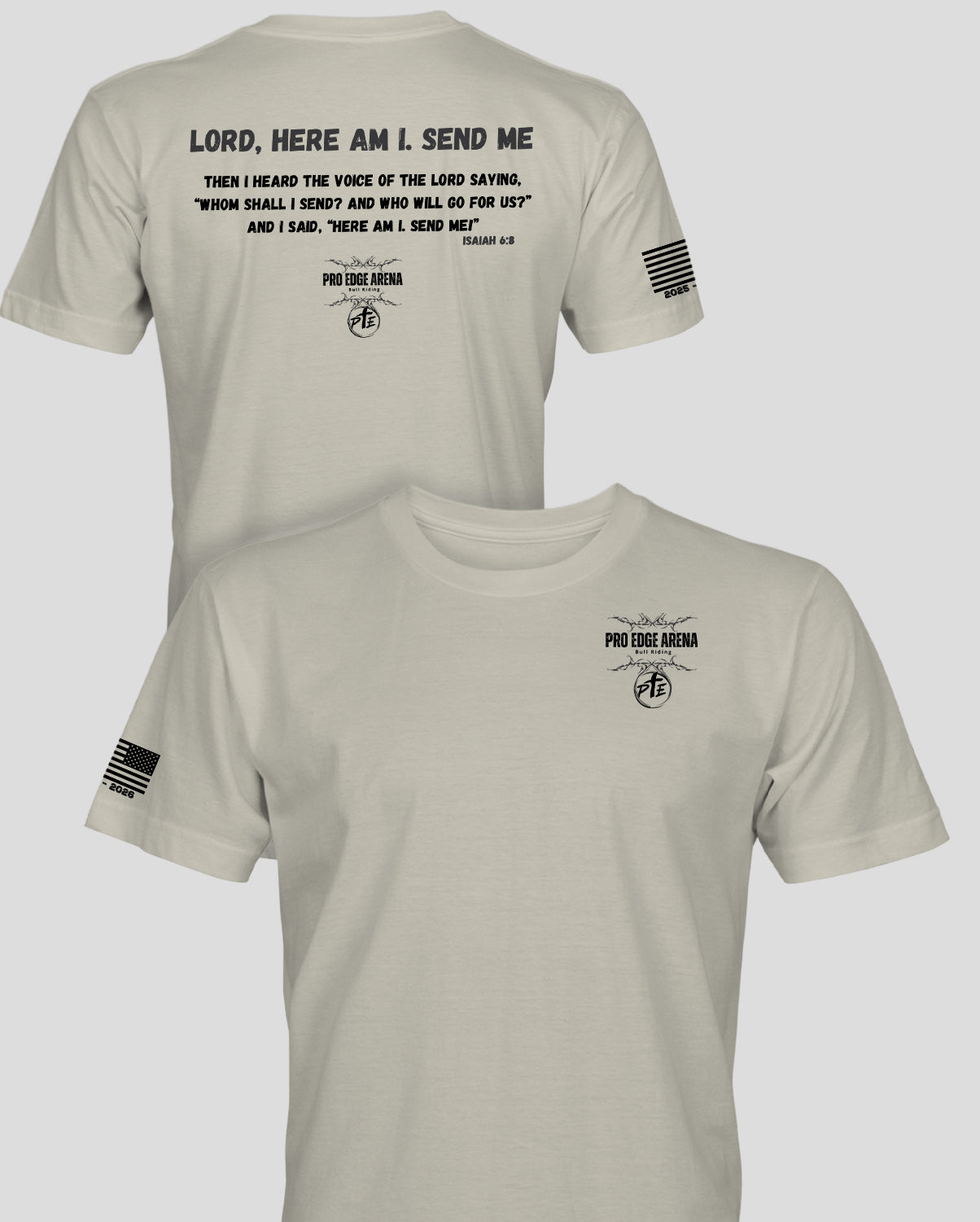 Pro Edge 25/26 Season T-Shirts (w/Flag)