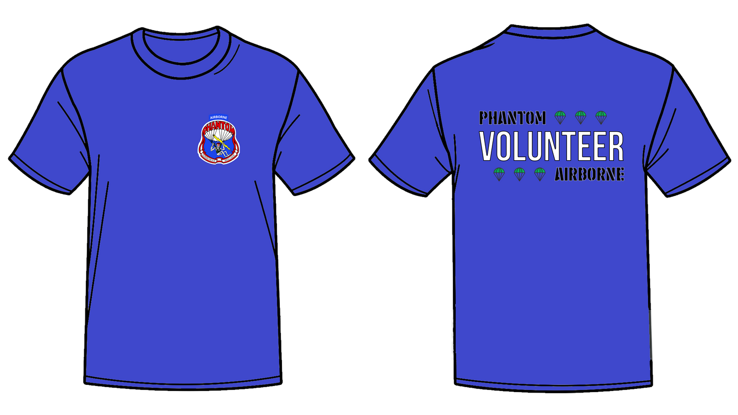 PAB Volunteer Shirt (Giveaway)