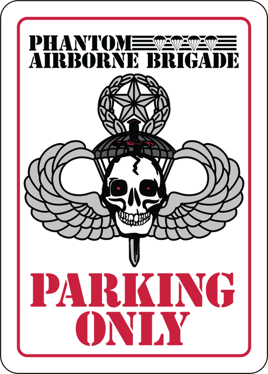 7x10 PAB Only Parking Sign